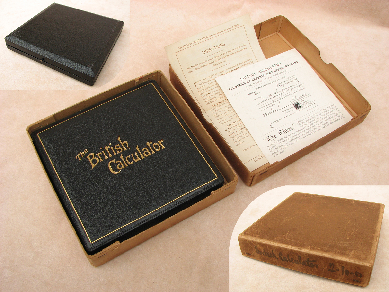 Early BriCal Money Calculator by T J Marshall circa 1907